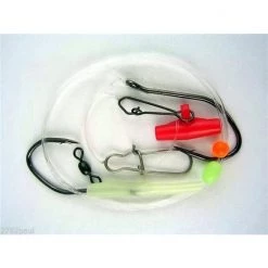 Wilson Breakaway Gummy Rig 2 X 4/0 Deep V - With Breakaway Sinker/Line 60lb -Terminal Tackle Sales 2022 331rbgr4 0 8
