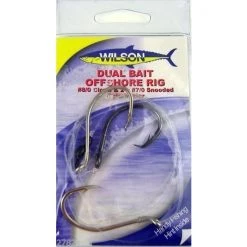 Wilson Live Dual Bait Offshore Rig - 8/0 Circle & 2 X 7/0 Snooded Paternoster -Terminal Tackle Sales 2022 331rdbor7 0 9