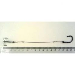 Wilson Live Bait/Dead Bait Wire Rig - #2 Treble & Hoodlum - 69lb Wire Trace -Terminal Tackle Sales 2022 331rlbdbwr2 4