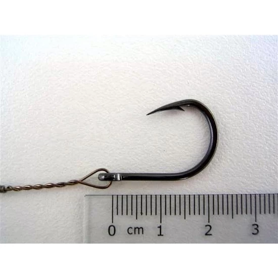 Wilson Live Bait/Dead Bait Wire Rig - #4 Treble & Hoodlum - 69lb Wire Trace 4 Wilson Live Bait/Dead Bait Wire Rig - #4 Treble & Hoodlum - 69lb Wire Trace - Image 4