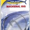 Mackeral Rigs Wilson Mackerel Fishing Rig 3x4/0 Hook-Setup - 30lb Multi Strand Wire