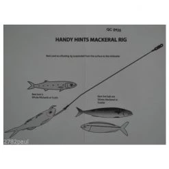 Mackeral Rigs Wilson Mackerel Fishing Rig 3x4/0 Hook-Setup - 30lb Multi Strand Wire -Terminal Tackle Sales 2022 331rmr4 0 7