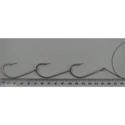 Mackeral Rigs Wilson Heavy Duty Mackerel Fishing Rig 3x6/0 Hook-Set Up-69lb Single Strand Wire -Terminal Tackle Sales 2022 331rmrhd6 0 2