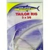 Wilson Tailor Fishing Rig 3x3/0 Hook-Setup - 40lb Clear Mono Leader