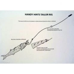 Wilson Tailor Fishing Rig 3x4/0 Hook-Setup - 40lb Clear Mono Leader -Terminal Tackle Sales 2022 331rtr4 0 4