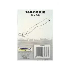 Wilson Tailor Fishing Rig 3x4/0 Hook-Setup - 40lb Clear Mono Leader -Terminal Tackle Sales 2022 331rtr4 0 7