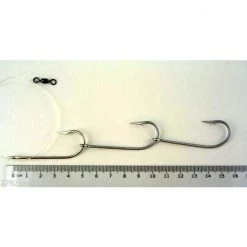 Wilson Tailor Fishing Rig 3x5/0 Hook-Setup - 40lb Clear Mono Leader -Terminal Tackle Sales 2022 331rtr5 0 3