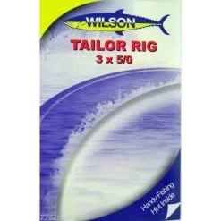 Wilson Tailor Fishing Rig 3x5/0 Hook-Setup - 40lb Clear Mono Leader -Terminal Tackle Sales 2022 331rtr5 0 7