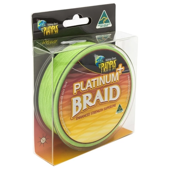 300yd Spool Of Green Platypus Platinum Plus Braided Fishing Line - Fishing Braid 2 300yd Spool Of Green Platypus Platinum Plus Braided Fishing Line - Fishing Braid - Image 2