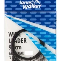 Jarvis Walker Rigs 3 Pack Of Jarvis Walker 45cm/13kg Black Wire Leader Rigs