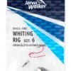 Jarvis Walker Rigs Jarvis Walker Size 6 Tangle Free Whiting Rig With Chemically Sharpened Hooks