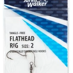 Jarvis Walker Rigs Jarvis Walker Size 2 Tangle Free Flathead Rig With Chemically Sharpened Hooks
