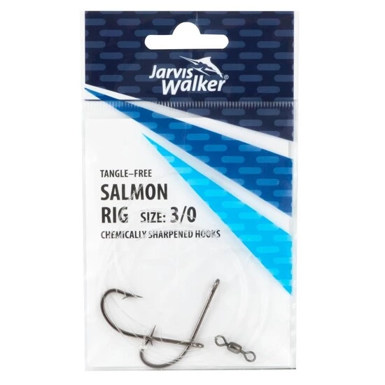 Jarvis Walker Rigs Jarvis Walker Size 3/0 Tangle Free Salmon Rig With Chemically Sharpened Hooks 2 Jarvis Walker Rigs Jarvis Walker Size 3/0 Tangle Free Salmon Rig With Chemically Sharpened Hooks - Image 2