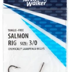 Jarvis Walker Rigs Jarvis Walker Size 3/0 Tangle Free Salmon Rig With Chemically Sharpened Hooks