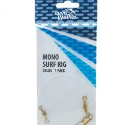 Jarvis Walker Rigs Jarvis Walker Mono Surf Rig - Surf Fishing Rig With 30lb Mono Fishing Line