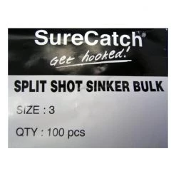 Hooked Online Hooked Online 100 X Size 3 Split Shot Fishing Sinkers 10 Hooked Online Hooked Online 100 X Size 3 Split Shot Fishing Sinkers -Terminal Tackle Sales 2022 3splitx100 3