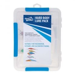 Assorted Tackle Packs Jarvis Walker Hard Body Lure Pack - 10 Assorted Lures In Waterproof Tackle Box