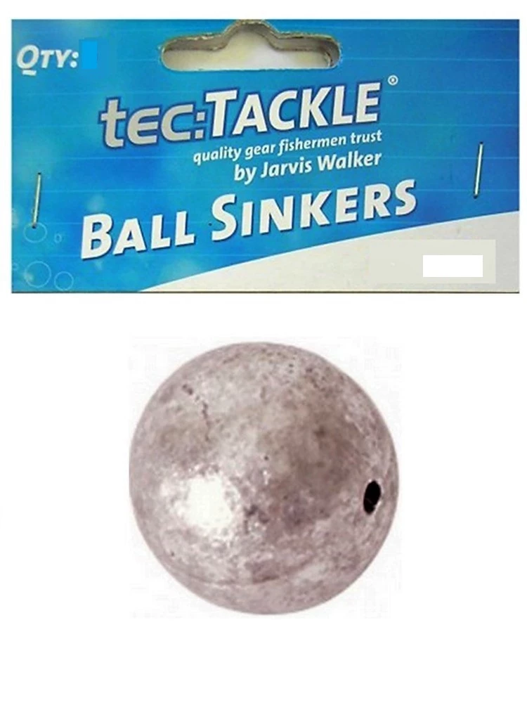 100 Pack Of Jarvis Walker Size 0 Ball Sinkers - Value Pack 1 100 Pack Of Jarvis Walker Size 0 Ball Sinkers - Value Pack