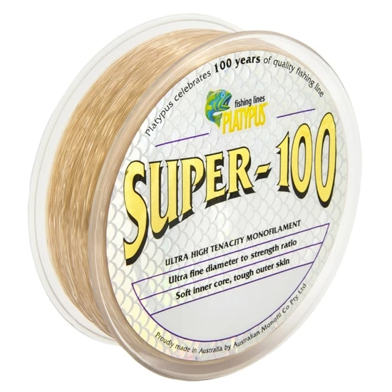 300m Spool Of Brown Platypus Super 100 Monofilament Fishing Line - Mono Line 2 300m Spool Of Brown Platypus Super 100 Monofilament Fishing Line - Mono Line - Image 2