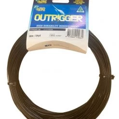 50m Spool Of 400lb Platypus Black Monofilament Outrigger Line - Speargun Line