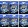 Surecatch Rigs 6 Pack Of Surecatch Pre-Tied 180cm Garfish Rig - Size 10 Stainless Steel Hooks