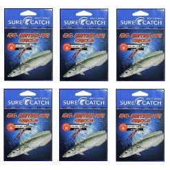Surecatch Rigs 6 Pack Of Surecatch King George Whiting Rigs With Chemically Sharp Circle Hooks