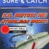Surecatch Rigs Surecatch King George Whiting Rig With Stainless Steel 34007 Hooks
