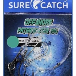 Surecatch Rigs Surecatch 60lb Offshore Paternoster Fishing Rig With Chemically Sharpened Hooks