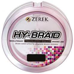 150m Spool Of Violet Zerek Hy-Braid Fishing Line-Translucent Fishing Braid