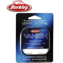 Fluorocarbon Leader Berkley Vanish Fluorocarbon Fishing Leader Material-100% Fluorocarbon Line 7 Fluorocarbon Leader Berkley Vanish Fluorocarbon Fishing Leader Material-100% Fluorocarbon Line -Terminal Tackle Sales 2022 Berkley Vanish