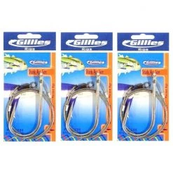 Gillies Rigs 3 Packs Of Gillies Pre-tied Shark Rigs With Forged Stainless Steel Fishing Hooks 5 Gillies Rigs 3 Packs Of Gillies Pre-tied Shark Rigs With Forged Stainless Steel Fishing Hooks -Terminal Tackle Sales 2022 Gillies Shark Rig 6 0x3 3