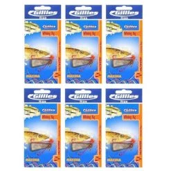Gillies Rigs 6 Packets Of Gillies Pre-Tied Whiting Rigs With Chemically Sharpened Fishing Hooks -Terminal Tackle Sales 2022 Gillies Whiting Rig 4x6 3