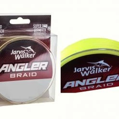 150yd Spool Of 50lb Jarvis Walker Angler Braid - Chartreuse Fishing Braid