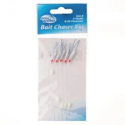 Bait Jigs Jarvis Walker Size 8 Bait Chaser Rig - 5 Hook Bait Jig -Bait Rig With Lumo Beads
