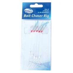 6 X Jarvis Walker Size 8 Bait Chaser Rigs - 5 Hook Bait Jigs - Bait Rigs -Terminal Tackle Sales 2022 Jw Baitchaser Rigx6 2