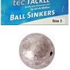 7 X Jarvis Walker 3 Ball Sinkers - Pre Packed 3 Ball Fishing Sinkers