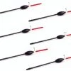 6 X Jarvis Walker Small Blackfish Floats - Luderick Floats - Pencil Stem Floats