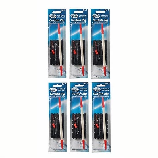 Jarvis Walker Rigs 6 X Jarvis Walker Garfish Rigs With Chemically Sharpened Hooks & Beads-Bulk Pack 2 Jarvis Walker Rigs 6 X Jarvis Walker Garfish Rigs With Chemically Sharpened Hooks & Beads-Bulk Pack - Image 2