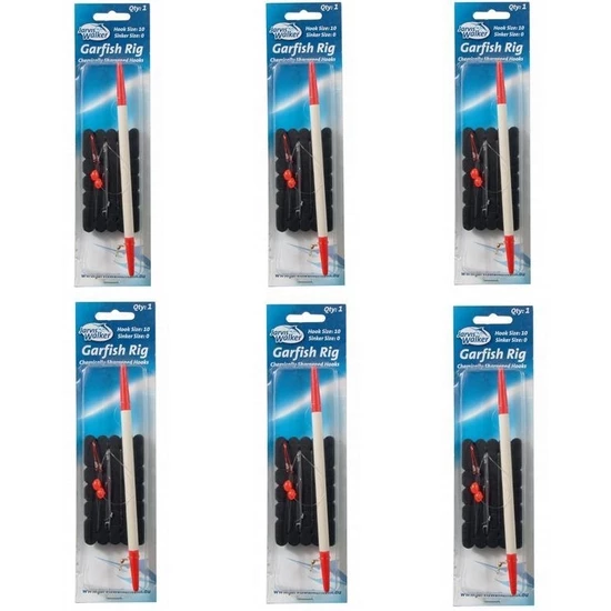 Jarvis Walker Rigs 6 X Jarvis Walker Garfish Rigs With Chemically Sharpened Hooks & Beads-Bulk Pack 3 Jarvis Walker Rigs 6 X Jarvis Walker Garfish Rigs With Chemically Sharpened Hooks & Beads-Bulk Pack - Image 3
