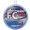 25m Spool Of Wilson Fluorocarbon Fishing Leader - 100% Fluorocarbon Shock Leader