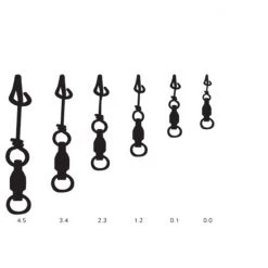 Swivels Mustad Ultrapoint Fastach Clips With Ball Bearing Swivel -Terminal Tackle Sales 2022 MFTCBB