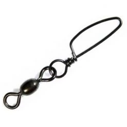 3 X Packets Of Mustad Black Crane Swivels With Coastlock Snaps -Terminal Tackle Sales 2022 MSBCCSX3 4 2