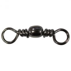 Barrel Swivels 10 X Packets Of Mustad Black Barrel Fishing Swivels