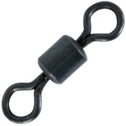 1 X Packet Of Mustad Black Rolling Swivels With Round Eyes 5 1 X Packet Of Mustad Black Rolling Swivels With Round Eyes -Terminal Tackle Sales 2022 MSBRSN