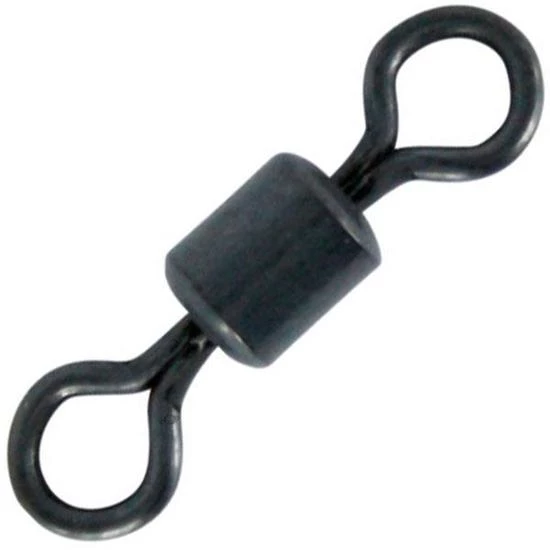 1 X Packet Of Mustad Black Rolling Swivels With Round Eyes 3 1 X Packet Of Mustad Black Rolling Swivels With Round Eyes - Image 3