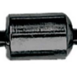 1 X Packet Of Mustad Black Rolling Swivels With Round Eyes