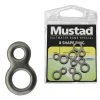 Split Rings Mustad Stainless Steel 8 Shaped Rings - Figure Of Eight Fishing Rings