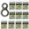 Split Rings 10 X Packets Of Mustad Stainless Steel 8-Shaped Rings - Figure Of Eight Rings