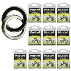 Split Rings 10 X Packets Of Mustad Stainless Steel Jigging Rings For Fishing Lures
