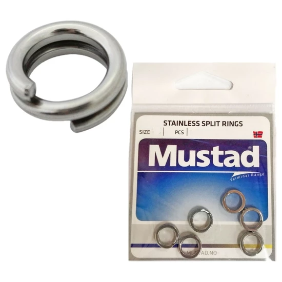 10 X Packets Of Mustad Stainless Steel Fishing Split Rings For Fishing Lures 2 10 X Packets Of Mustad Stainless Steel Fishing Split Rings For Fishing Lures - Image 2